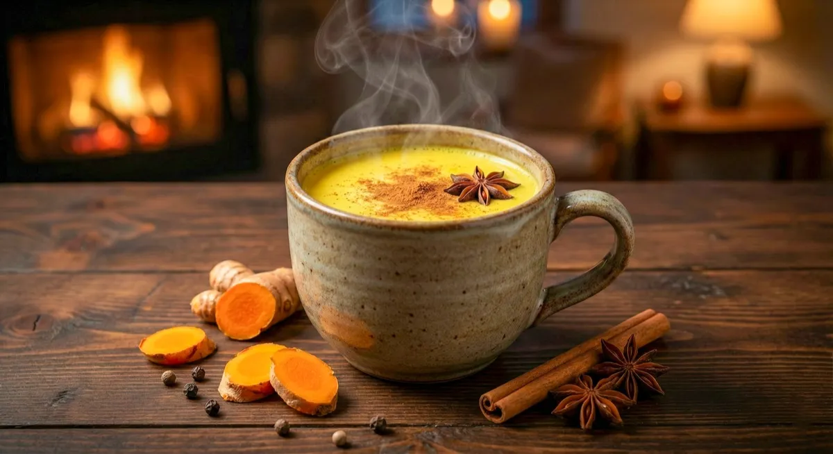 Leche Dorada (Cúrcuma y Jengibre)