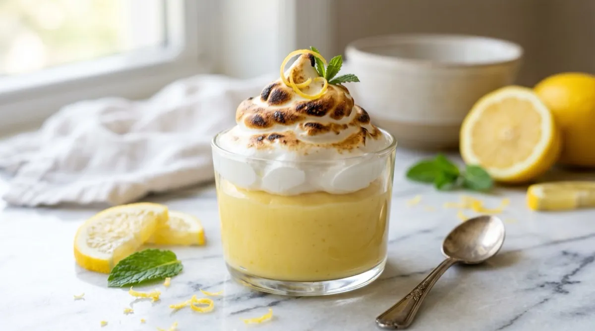 Postre de Limón en Copas