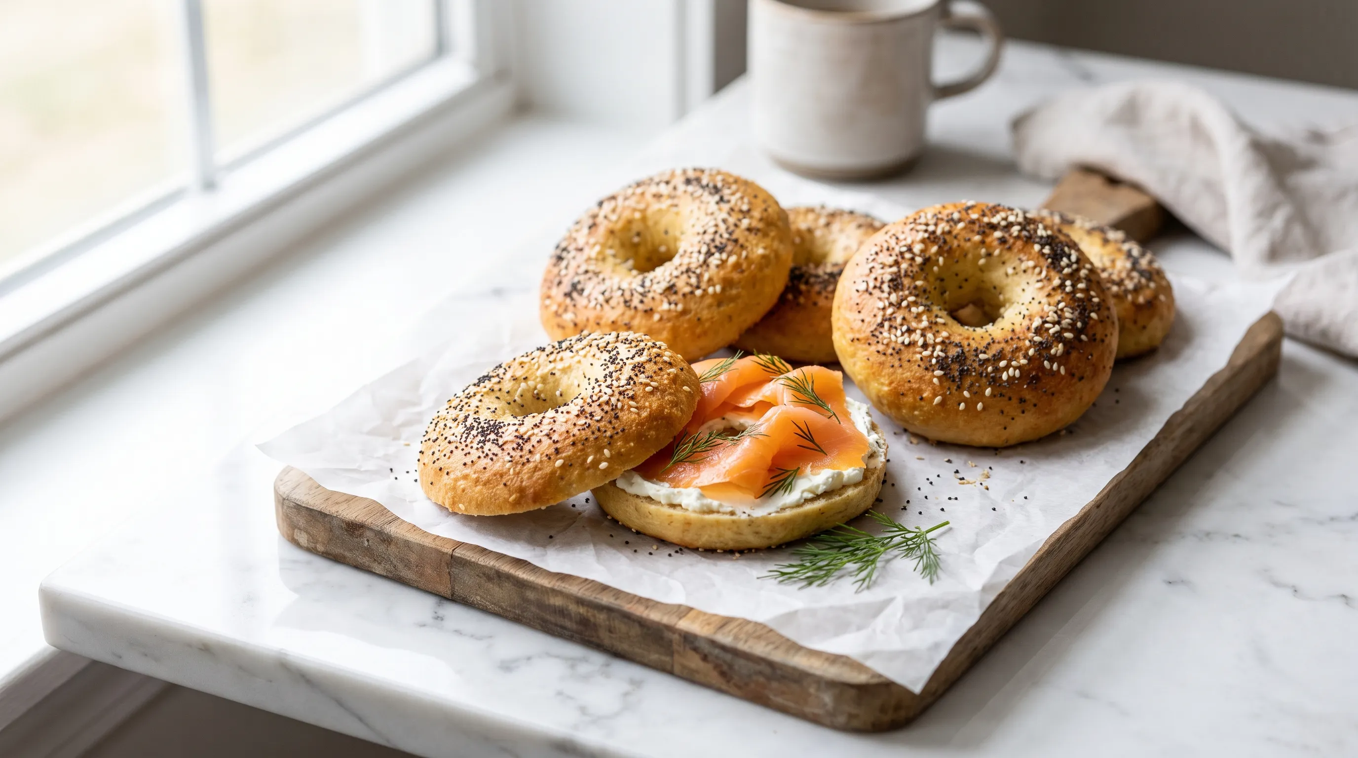 Bagels Low Carb (Masa Fathead)