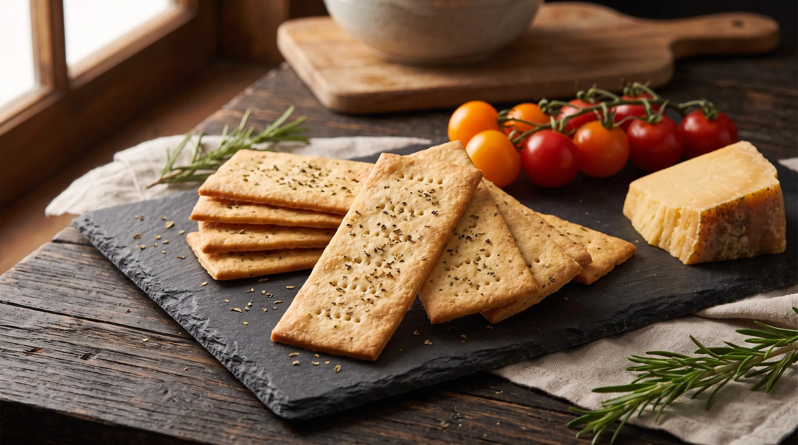 Crackers Saladas al Orégano