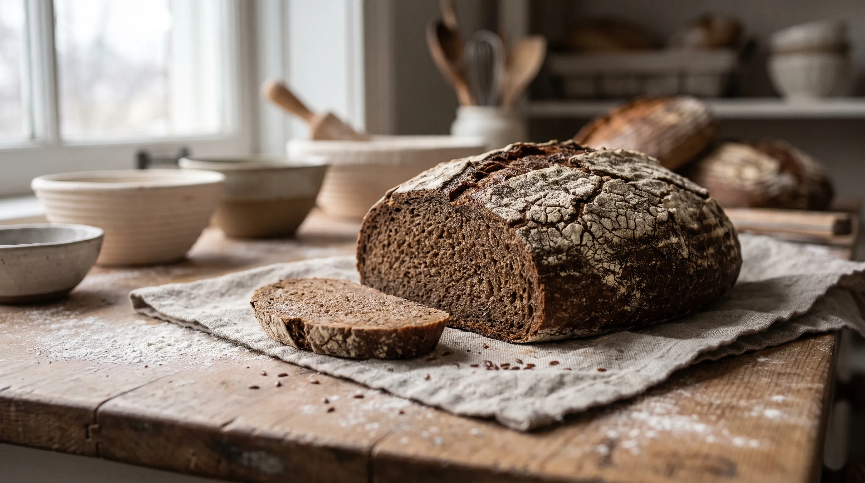 Pan Lactal de Lino y Psyllium
