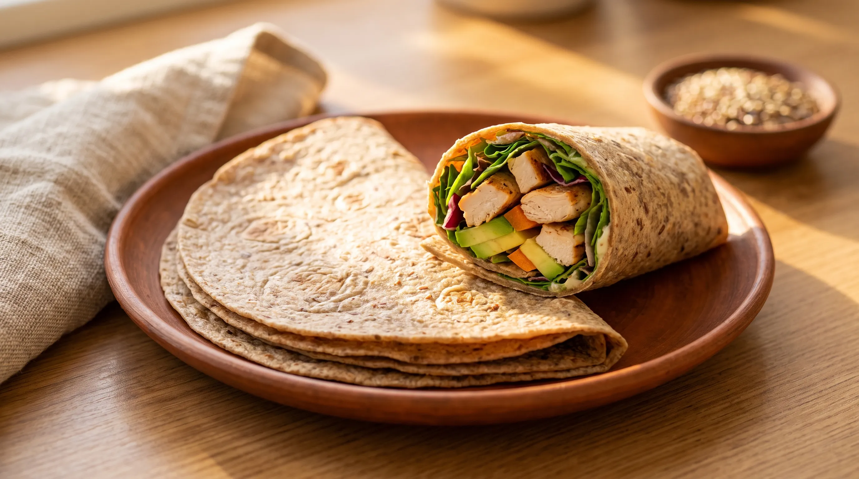 Tortillas Flexibles de Lino y Coco